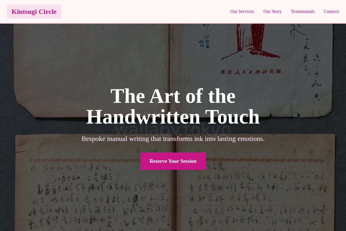 Essence Manual Writing
