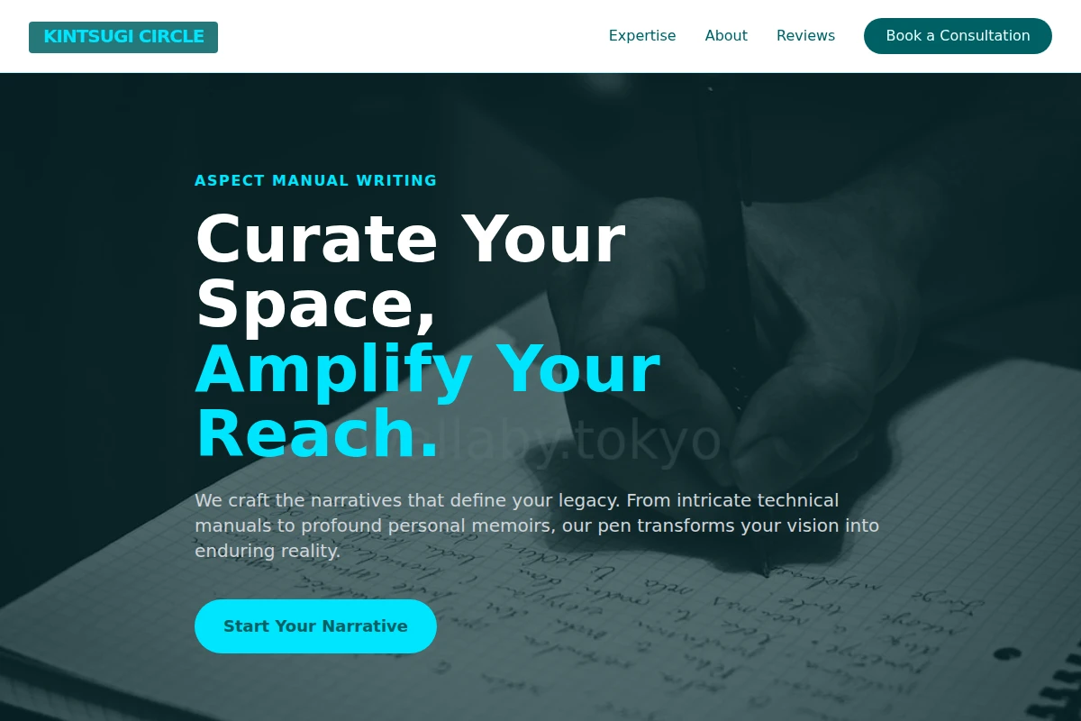 Aspect Manual Writing