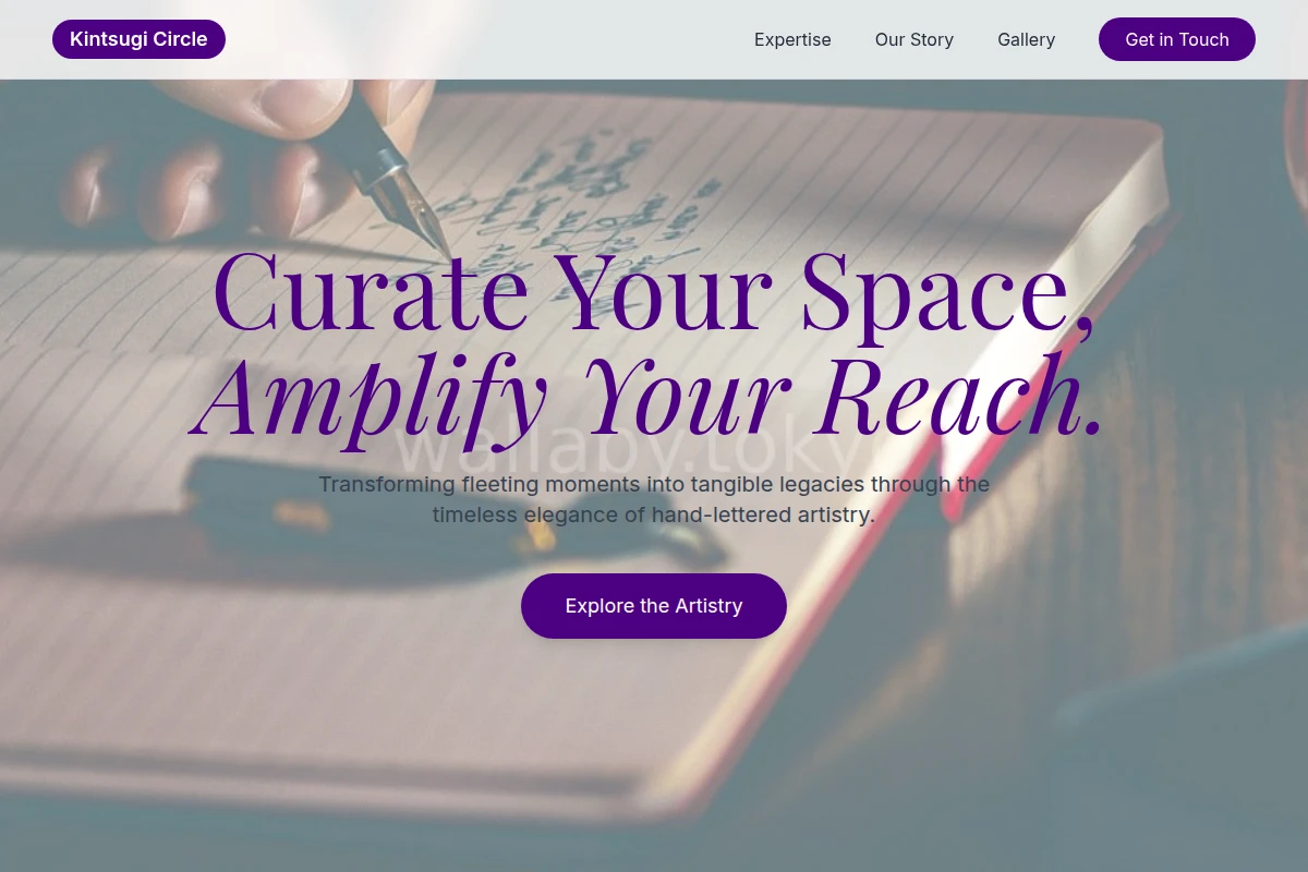 Gradient Manual Writing