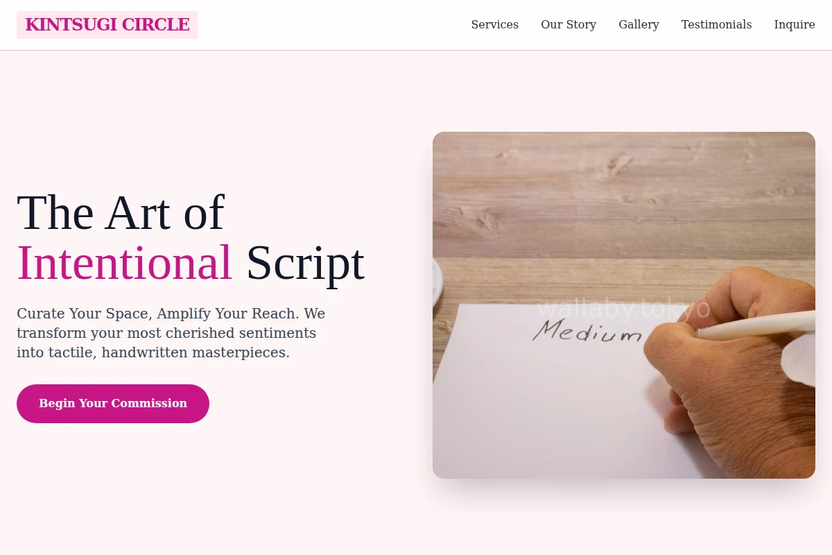Blueprint Manual Writing
