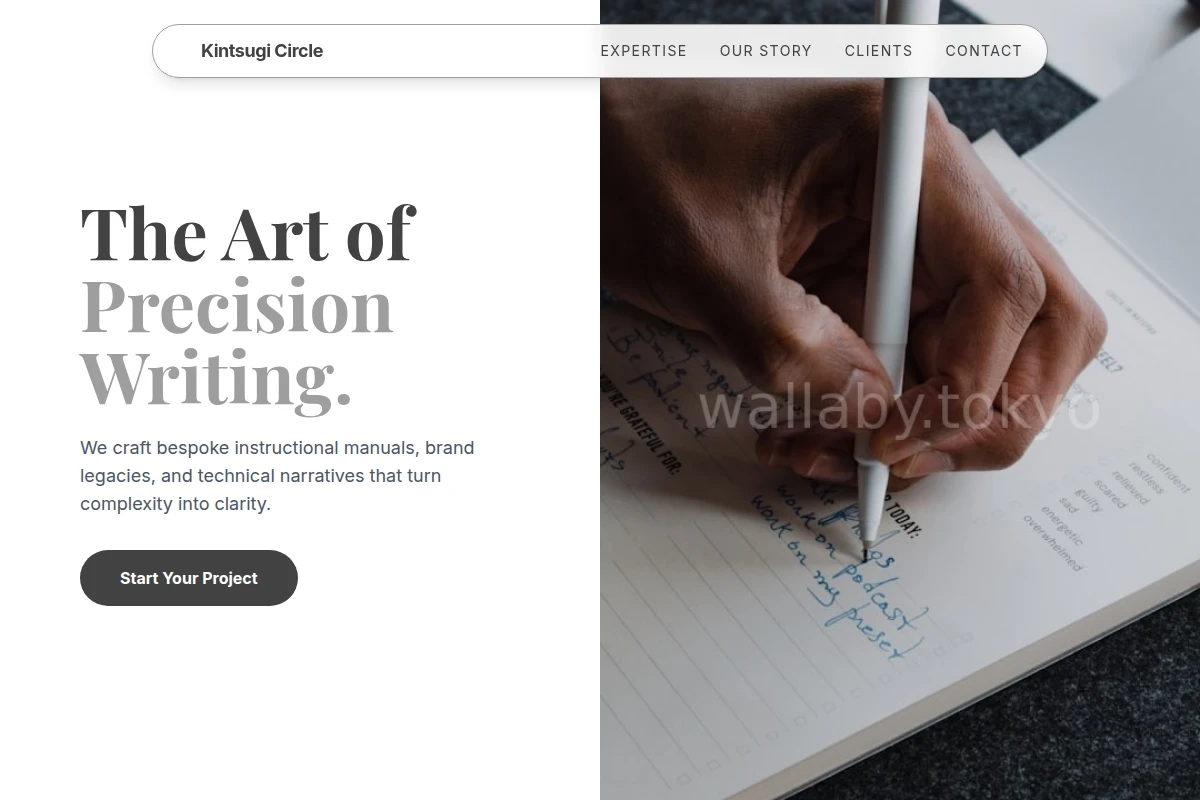Modular Manual Writing