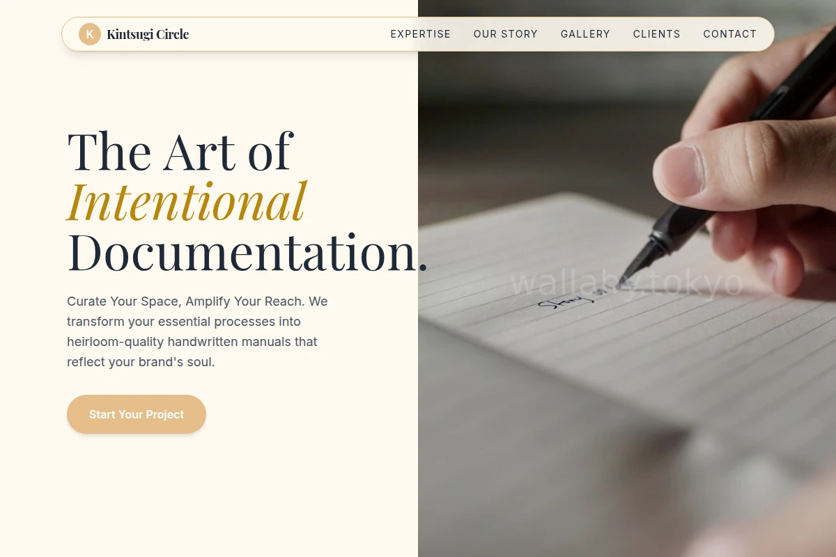 Exhibit Manual Writing