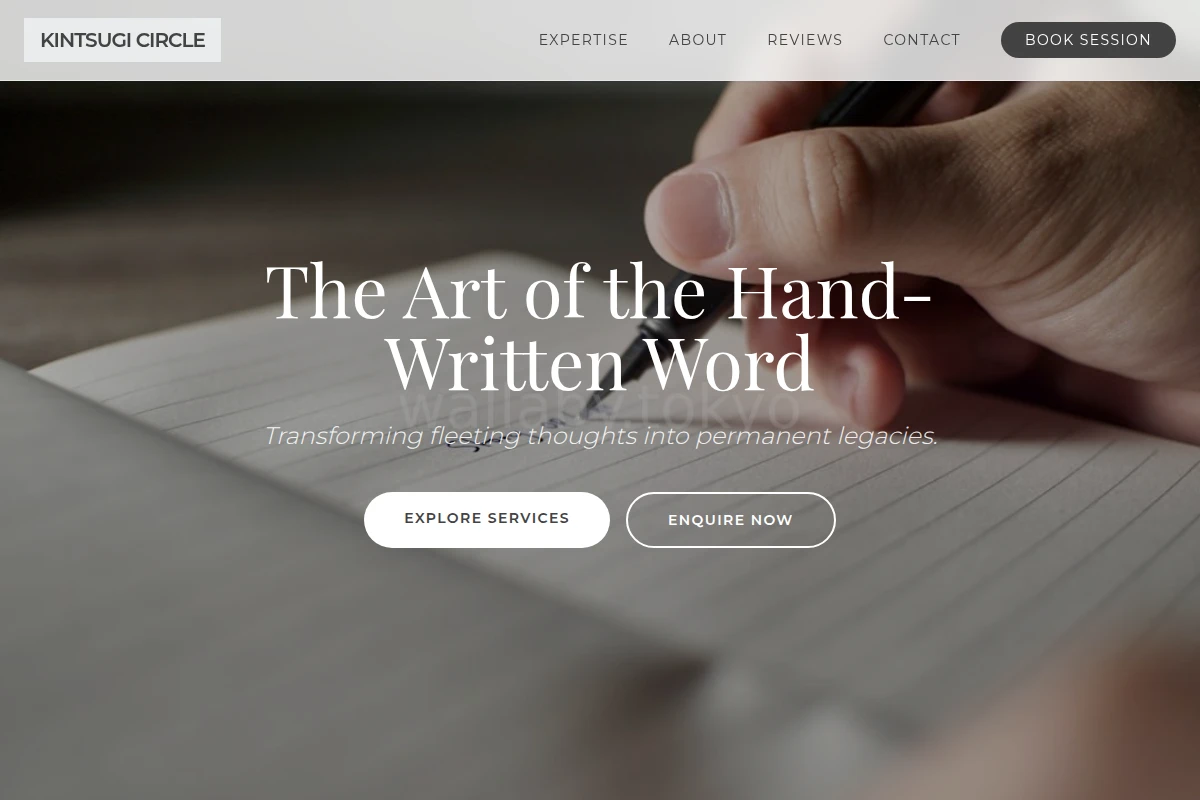 Fluid Manual Writing