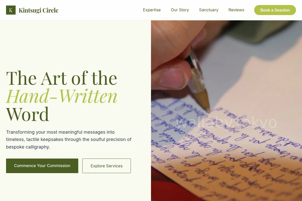 Fluid Manual Writing