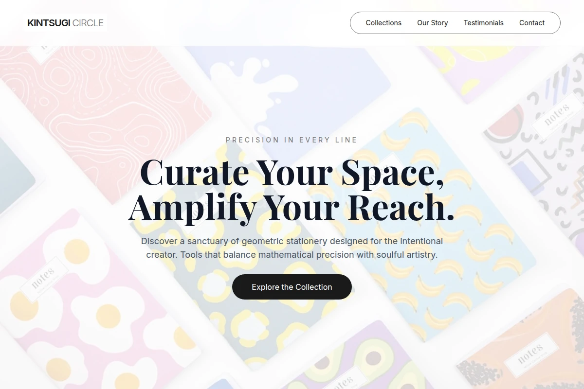 Geometric Stationery Store